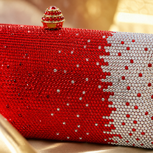 Aurelia Ombre Crystal Clutch Jovera Joyce