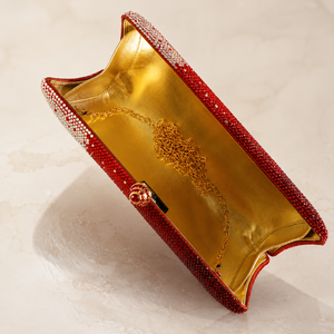 Aurelia Ombre Crystal Clutch Jovera Joyce