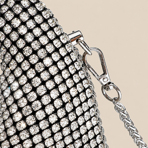 Celeste Crystal Hobo Clutch Jovera Joyce
