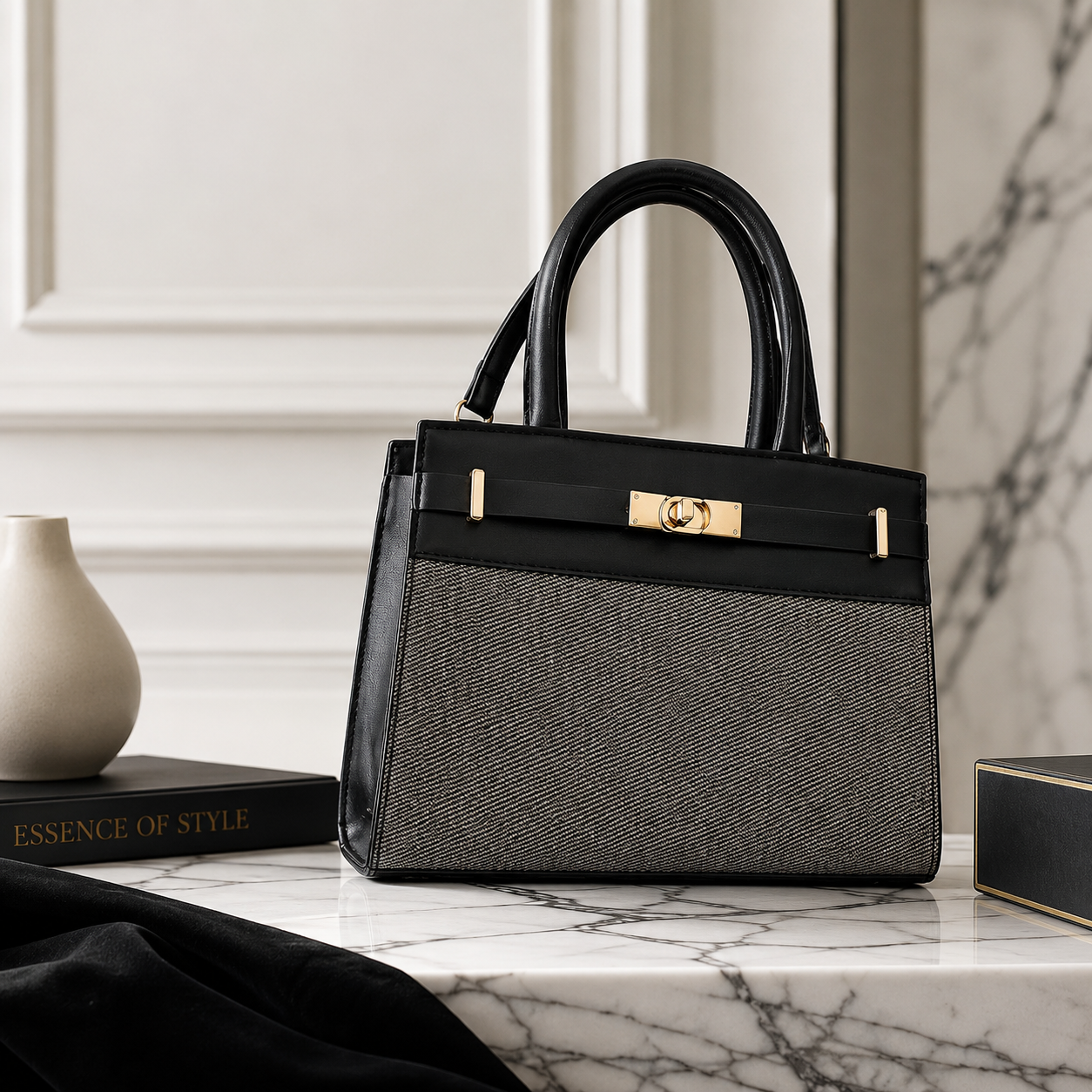 Heritage Lock Colorblock Tote Jovera Joyce