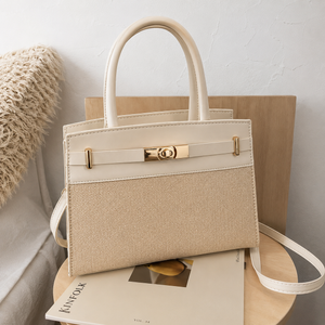 Heritage Lock Colorblock Tote Jovera Joyce