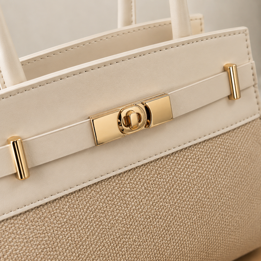 Heritage Lock Colorblock Tote Jovera Joyce