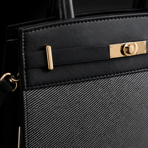 Heritage Lock Colorblock Tote Jovera Joyce