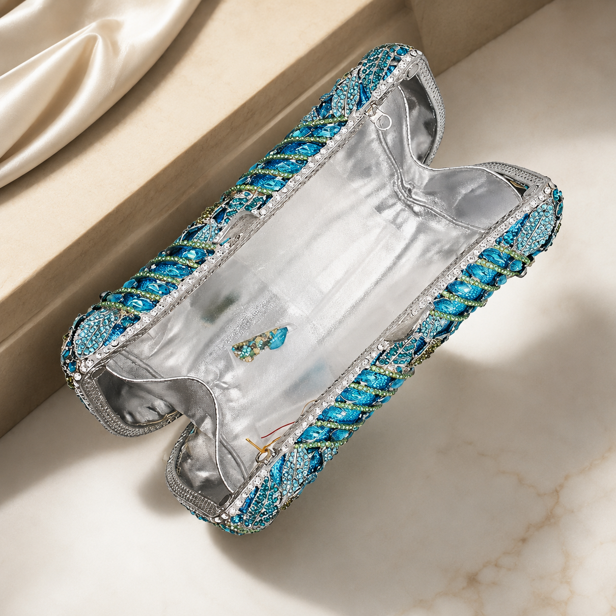 Butterfly Royale Crystal Clutch Jovera Joyce