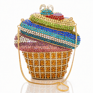 Crystal Ice Cream Cup Clutch Jovera Joyce