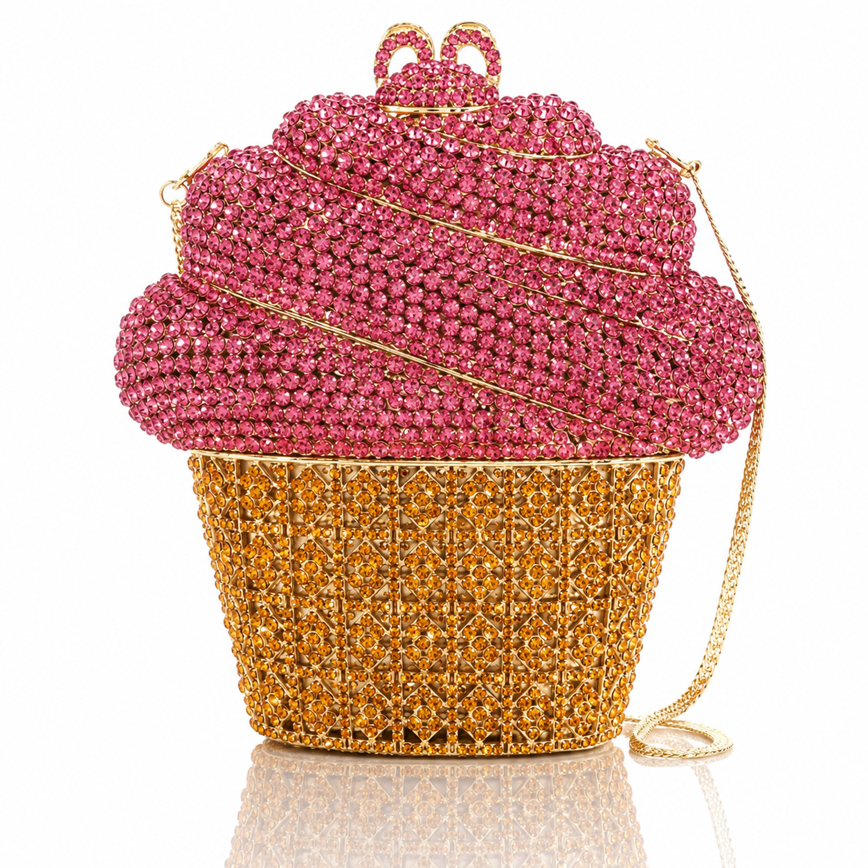 Crystal Ice Cream Cup Clutch Jovera Joyce