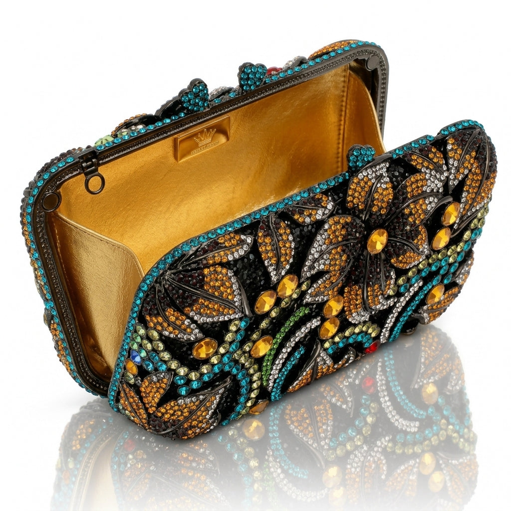 Bloom Jewel Garden Clutch Jovera Joyce