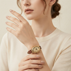 Oval Belt Quartz Movement Waterproof Compact Fashion Watch Jovera Joyce
