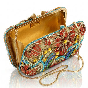 Bloom Jewel Garden Clutch Jovera Joyce