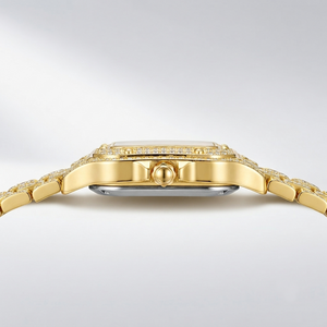 Square Full Star Leopard Diamond Women's Watch Quartz Women's Watch Jovera Joyce