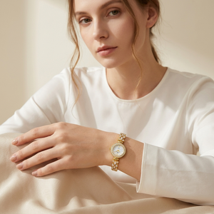 Baita Starry Horse Eye Zircon Light Luxury Exquisite Mermaid Watch Jovera Joyce