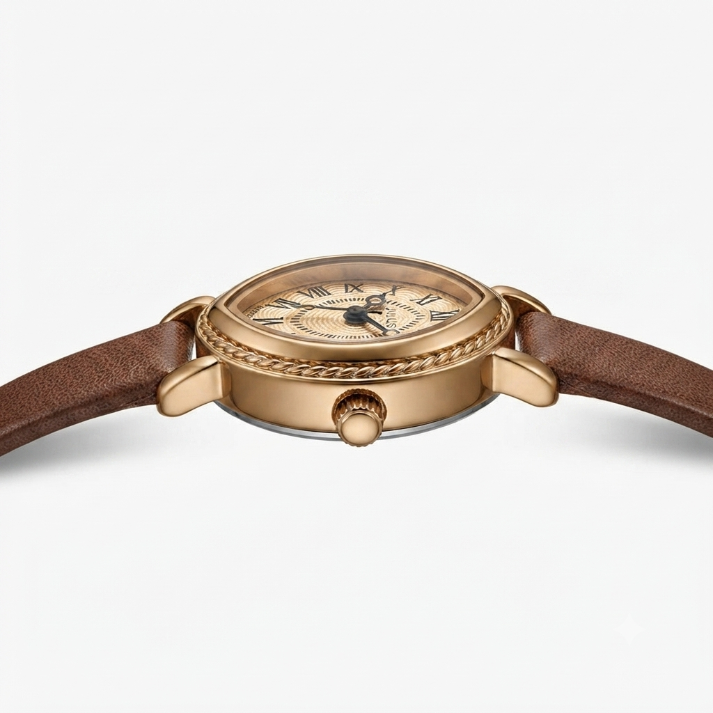 Oval Belt Quartz Movement Waterproof Compact Fashion Watch Jovera Joyce