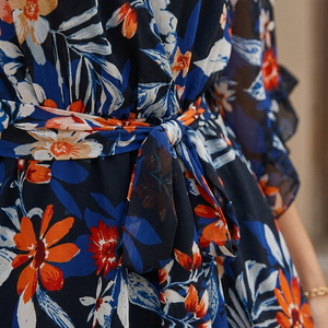 Roselle Bloom Wrap Mini Dress Jovera Joyce