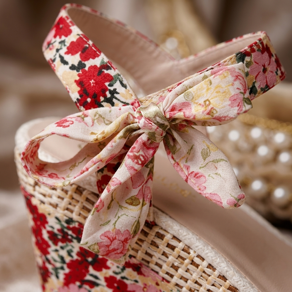 Fleur de Riviera Wedge Sandals Jovera Joyce