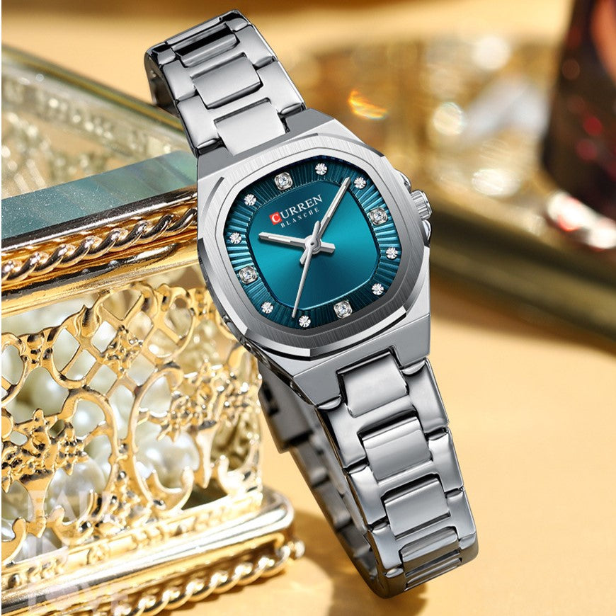 Business-Casual Womens Rhinestone Watch Jovera Joyce