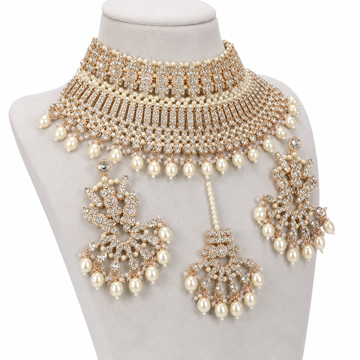 Jovera Joyce Éclat de Perle Royal Choker Ensemble Jovera Joyce