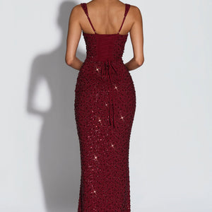 Womens Sequin-decorated Figure-hugging Fashionable Dress Jovera Joyce