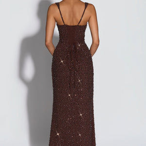 Womens Sequin-decorated Figure-hugging Fashionable Dress Jovera Joyce