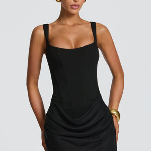 Graceful Tube Top Shoulder Strap Short Strap Hot Girl Dress Jovera Joyce