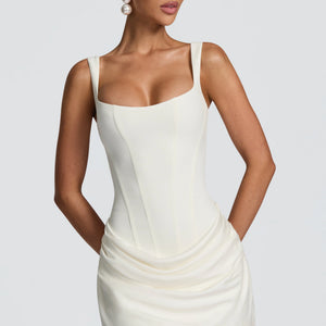 Graceful Tube Top Shoulder Strap Short Strap Hot Girl Dress Jovera Joyce