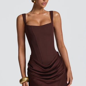 Graceful Tube Top Shoulder Strap Short Strap Hot Girl Dress Jovera Joyce