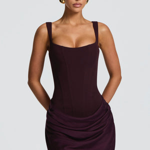 Graceful Tube Top Shoulder Strap Short Strap Hot Girl Dress Jovera Joyce
