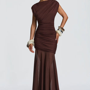 Fashion French Style Temperament Satin Dress Women Jovera Joyce