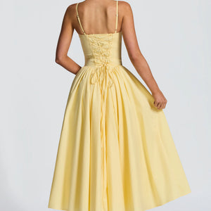Body Hugging Pleated Strap Dress Jovera Joyce