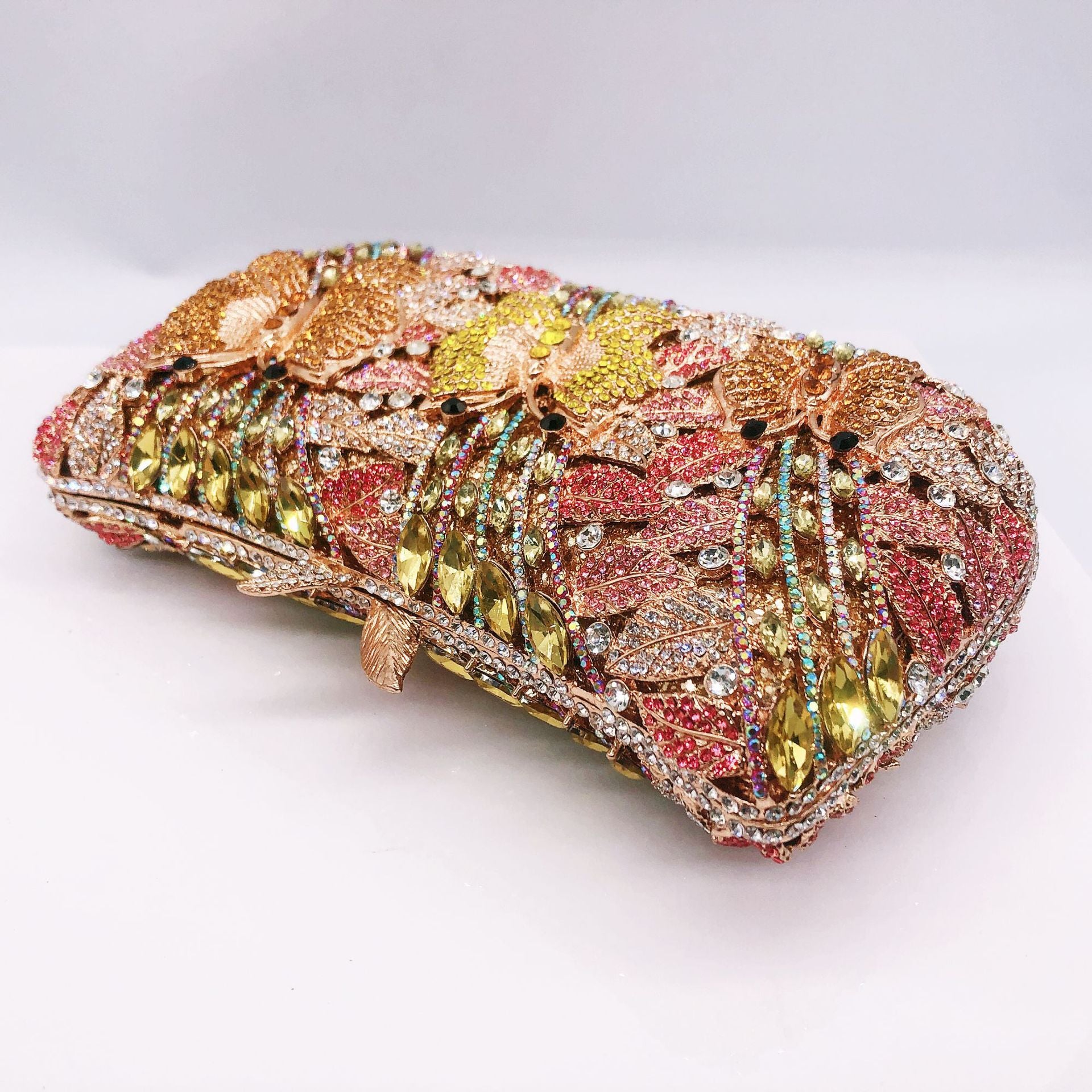 Butterfly Royale Crystal Clutch Jovera Joyce