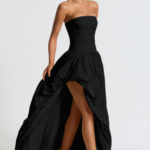 Women's Fashion Temperament Pure Color Sling Dress Jovera Joyce