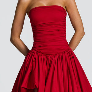 Women's Fashion Temperament Pure Color Sling Dress Jovera Joyce