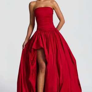 Women's Fashion Temperament Pure Color Sling Dress Jovera Joyce