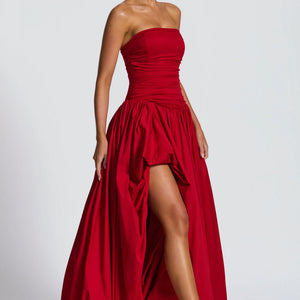 Women's Fashion Temperament Pure Color Sling Dress Jovera Joyce