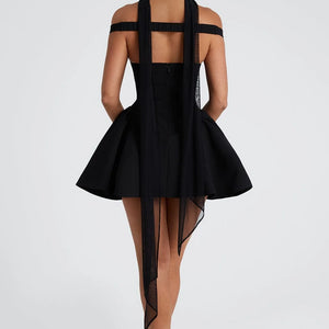 Women's Autumn New Backless Solid Color Slim Dress Jovera Joyce
