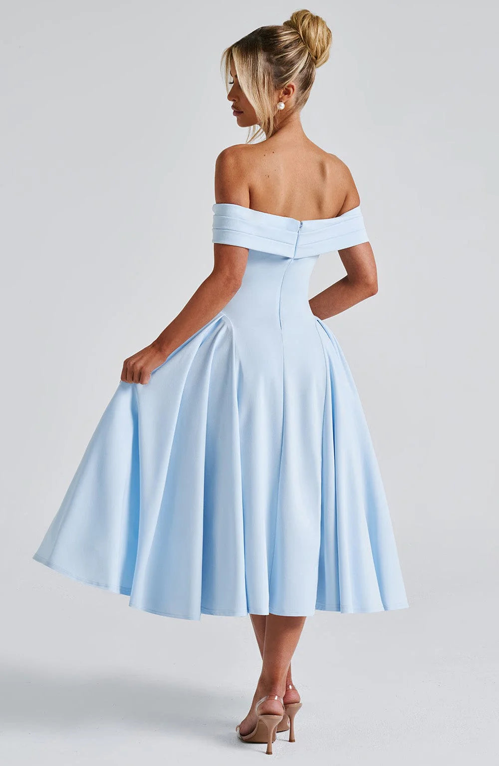 Fashion Personality Pure Color Tube-top Dress Women Jovera Joyce