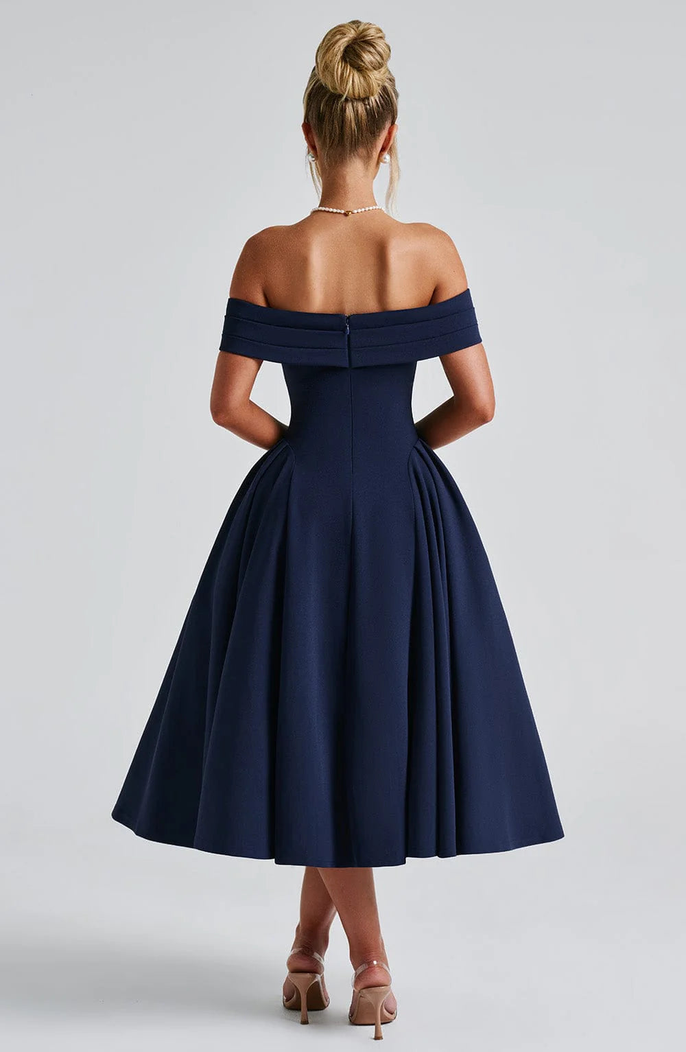 Fashion Personality Pure Color Tube-top Dress Women Jovera Joyce
