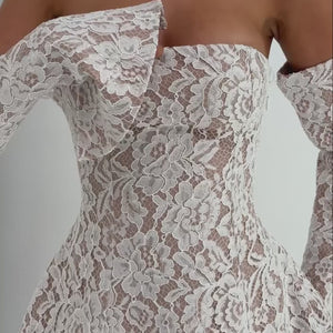 Eloria Vienne Lace Mini Dress