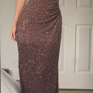 Calanthe Sequin Maxi Dress