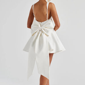 Solid Color Square Collar Sling Dress Women Jovera Joyce