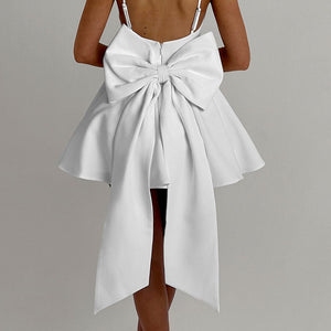 Solid Color Square Collar Sling Dress Women Jovera Joyce
