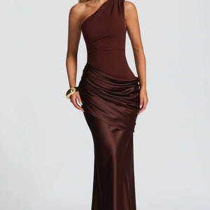 Elegant Womens Long One-Shoulder Dress Jovera Joyce