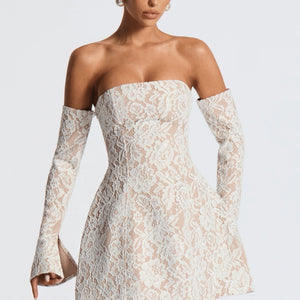 Summer New Lace Tube Dress Women Jovera Joyce