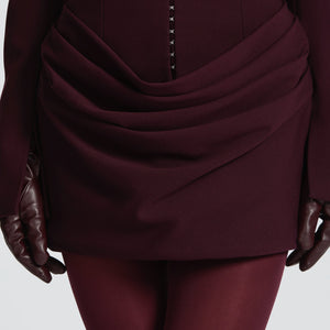 Elegant Suit-Style Collar Long-Sleeve Bodycon Chic Dress Jovera Joyce